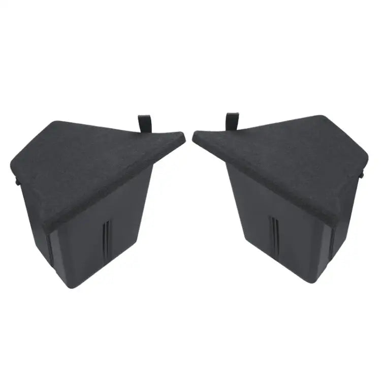 Tesla Model Y Trunk Side Storage Box Set — With Covers (2021–2023)