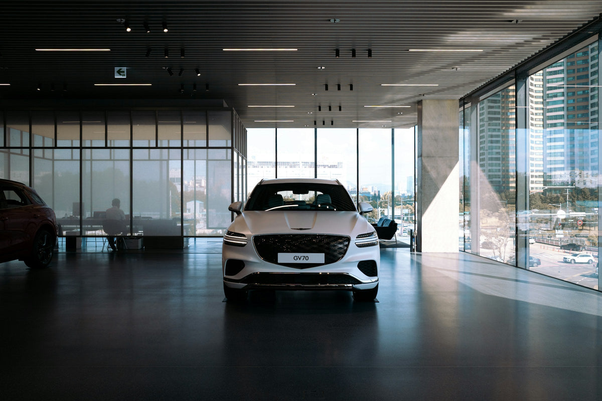 Premium automotive showroom