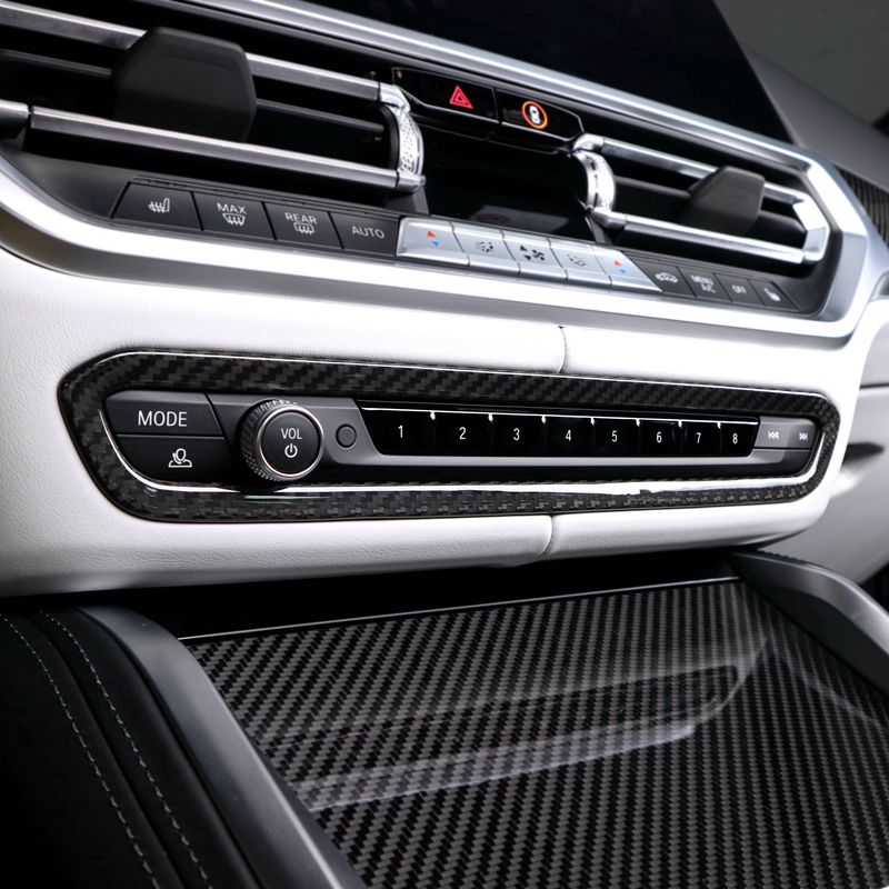 BMW M3/M4 G80/G81/G82/G83 Prepreg Carbon Dashboard Trim — detail view 4