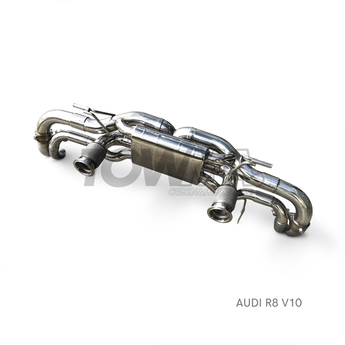 Audi R8 V10 Valved Axle-Back Exhaust System — detail view 2