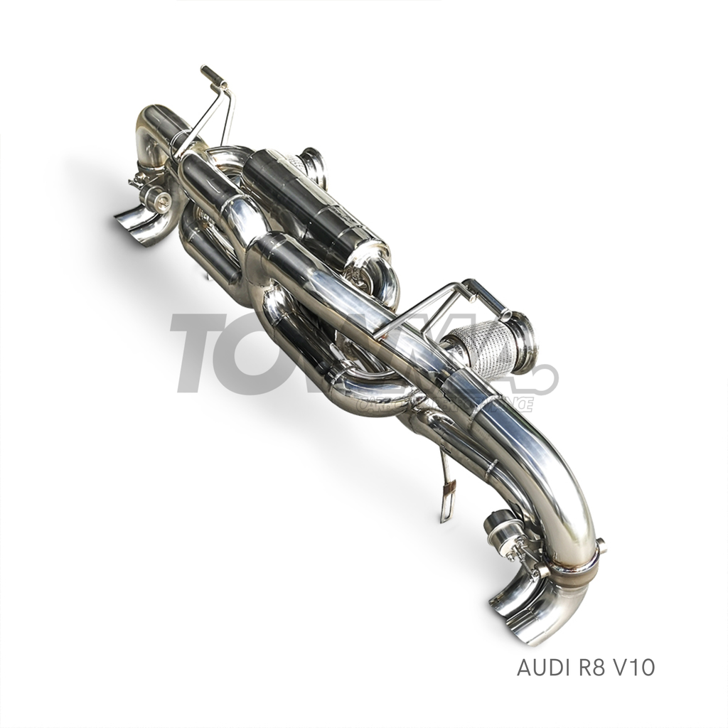 TOWMA. – Audi R8 V10 Valved Axleback Exhaust