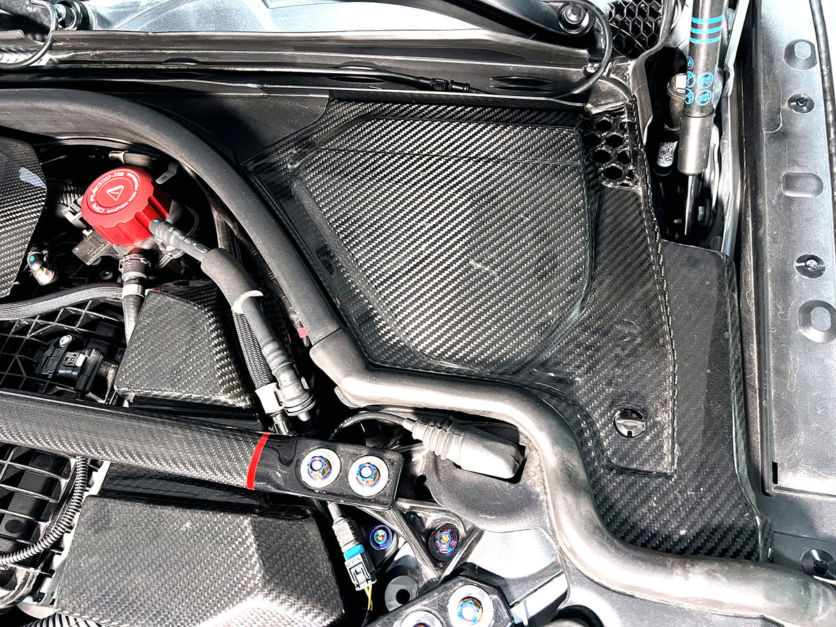 BMW M2 G87 | M3 G80 G81 | M4 G82 G83 Carbon Engine Bay Cowl Covers
