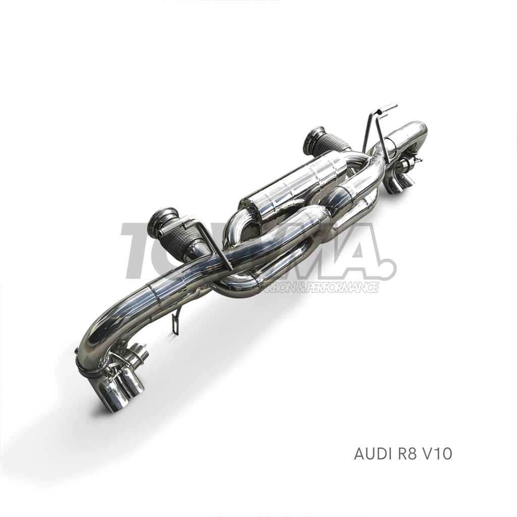 TOWMA. – Audi R8 V10 Valved Axleback Exhaust