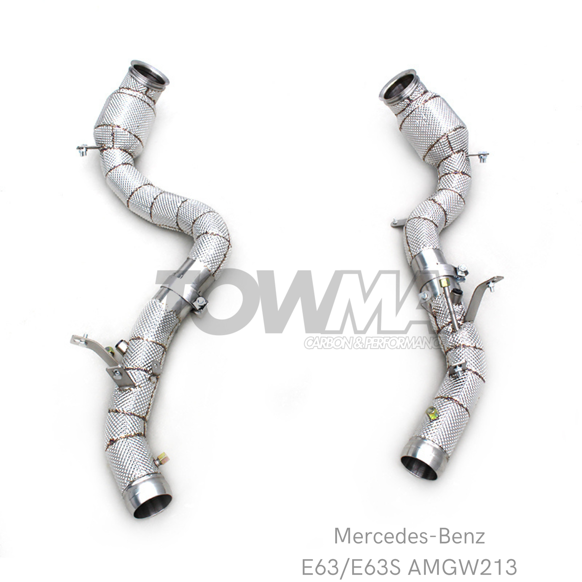 TOWMA. – Mercedes-Benz E63|S AMG Downpipe