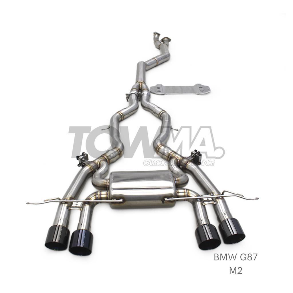 TOWMA. – BMW M2 G87 Valved Cat-Back Exhaust System