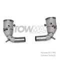 TOWMA. – Porsche 911 (992) Turbo/S Downpipe