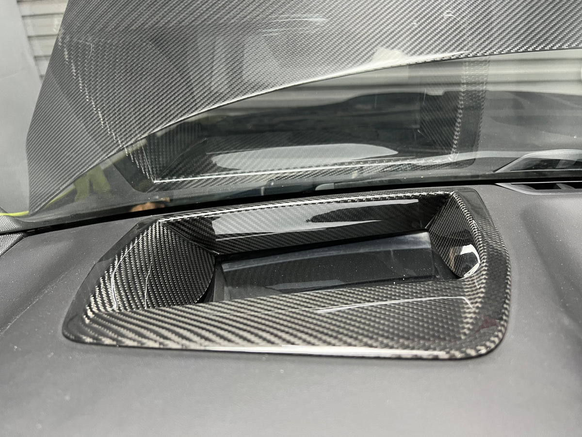 BMW M3/M4 G80/G82  Prepreg Carbon HUD Carbon Cover