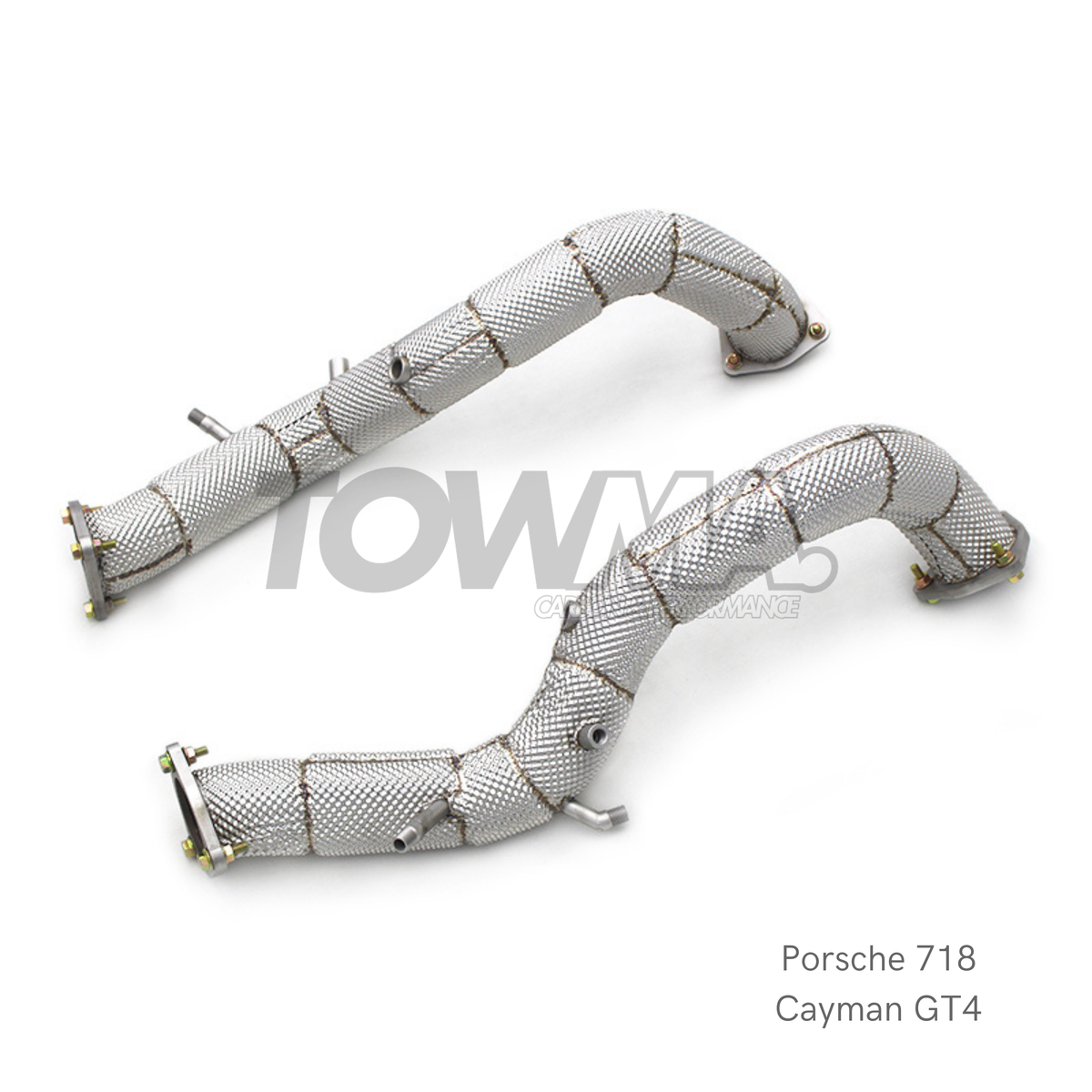 TOWMA. – Porsche 718 Cayman GT4 Downpipe