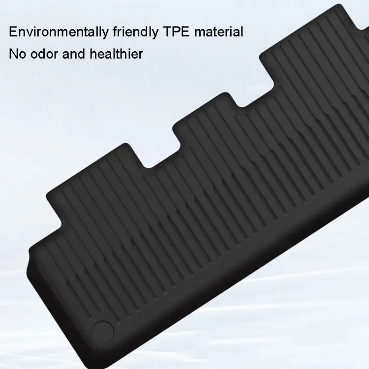 Tesla Model 3 TPE Floor Mat Set — 3-Piece — detail view 3