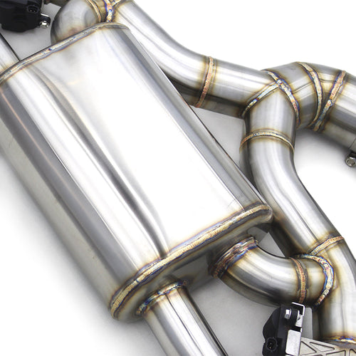 Audi RS3/TTRS 2.5T Valved Exhaust System — detail view 2