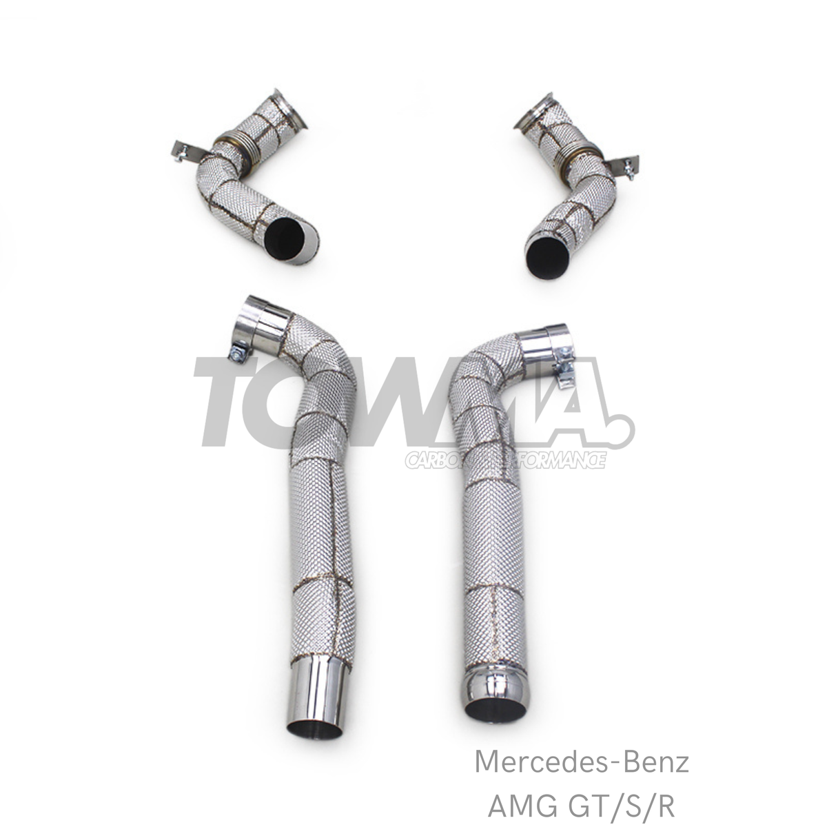 TOWMA. – Mercedes-Benz AMG GT|S|R (C190 / R190) Downpipe