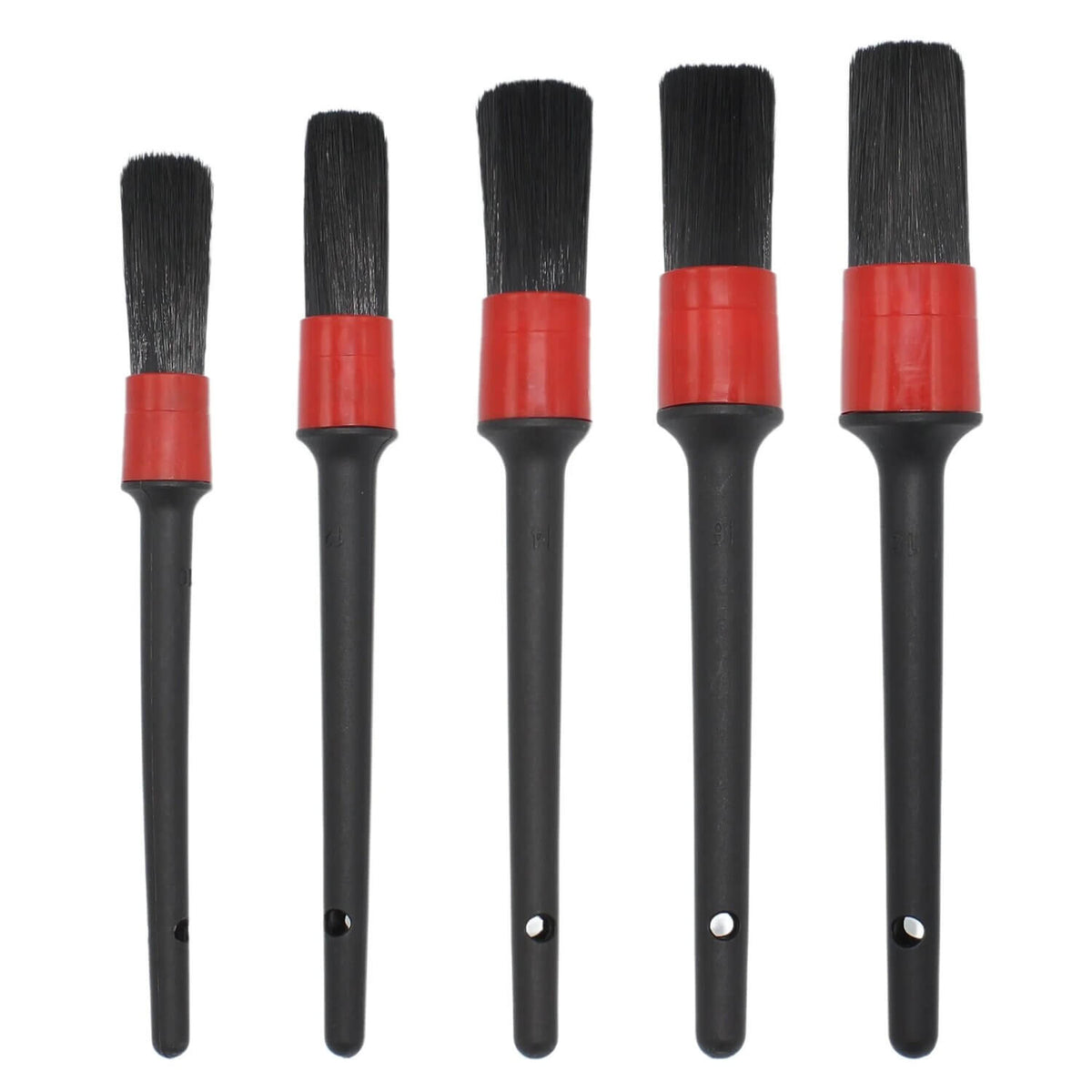 Auto Detailing Brush Set – 5 Pieces