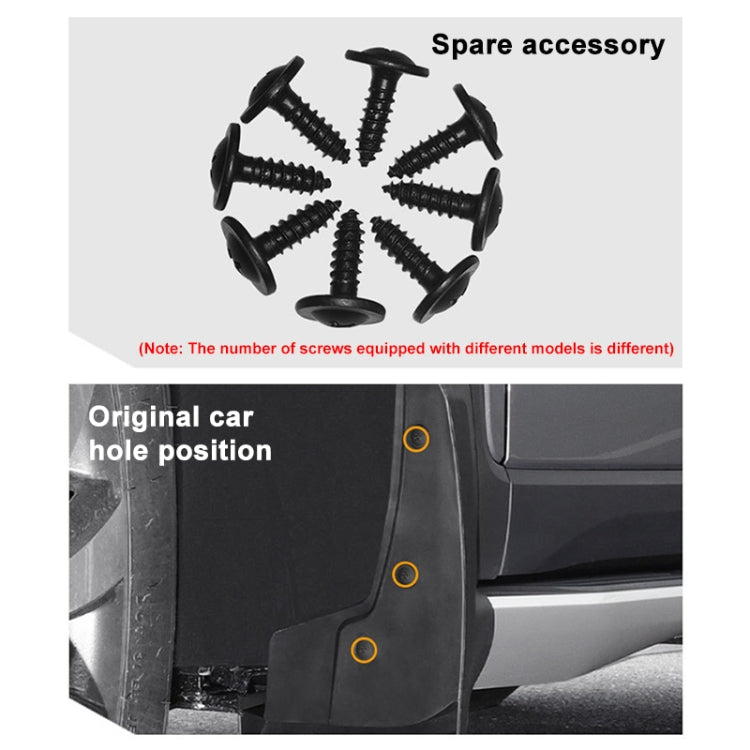 Spatlappen Set Nissan X-Trail T31 (2008–2013) – 4-delig