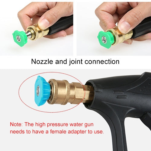 Hogedruk Wasnozzle 25° voor Auto Reiniging