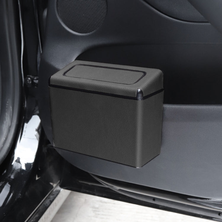 Auto Prullenbak met Deksel – Compact Interieur Afvalbakje