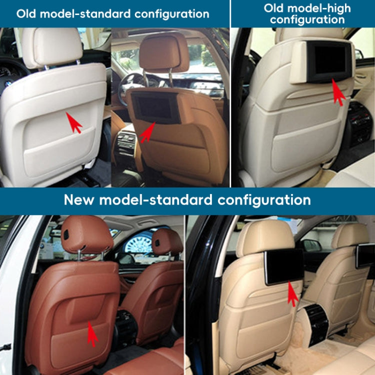 BMW 5/7 Series Rear Seat Storage Organizer — Beige — detail view 7