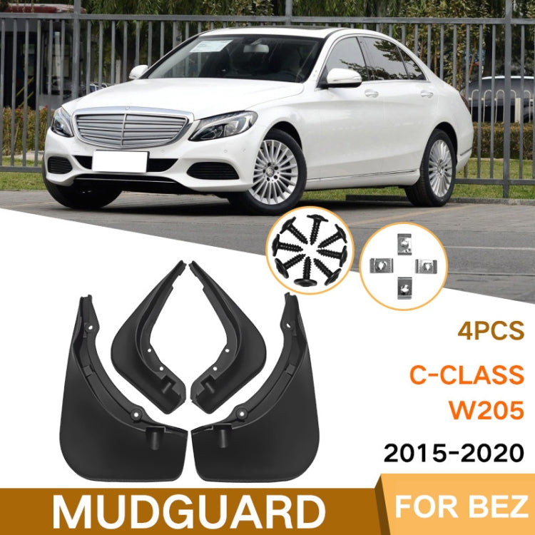Spatlappen Set Mercedes-Benz C-Klasse W205 (2015–2020) – 4-delig
