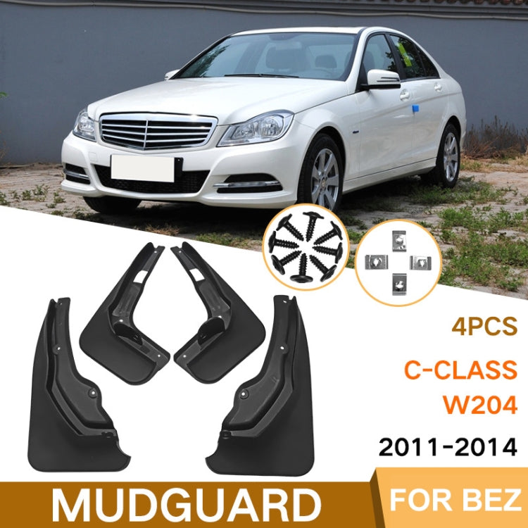 Spatlappen Set Mercedes-Benz C-Klasse W205 – 4-delig