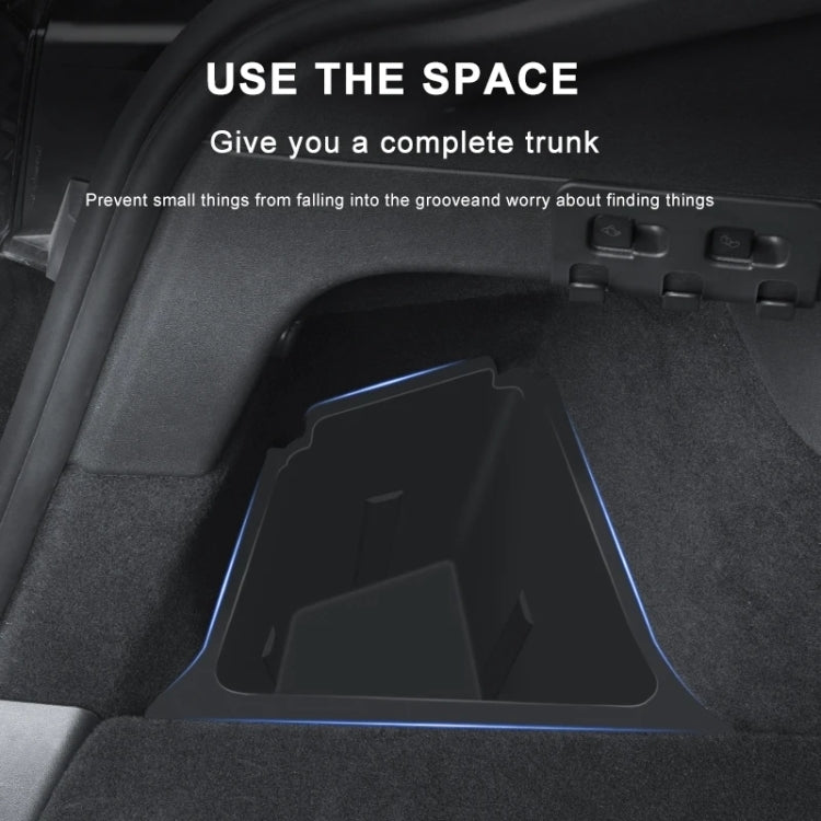 Tesla Model 3 Refresh Trunk Side Storage Box Set — With Covers