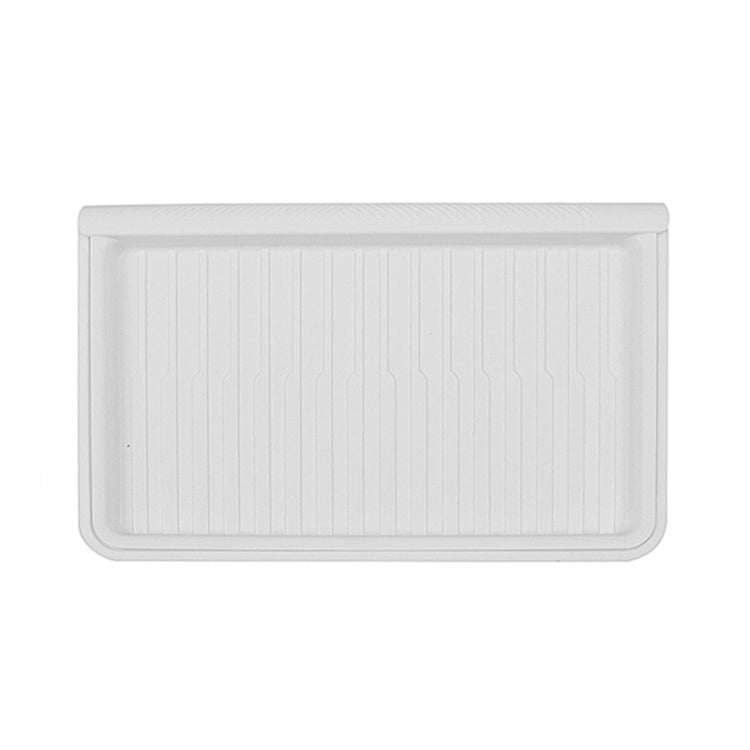 Tesla Model Y Under-Seat TPE Organizer — With Cover, White (2021–2023)