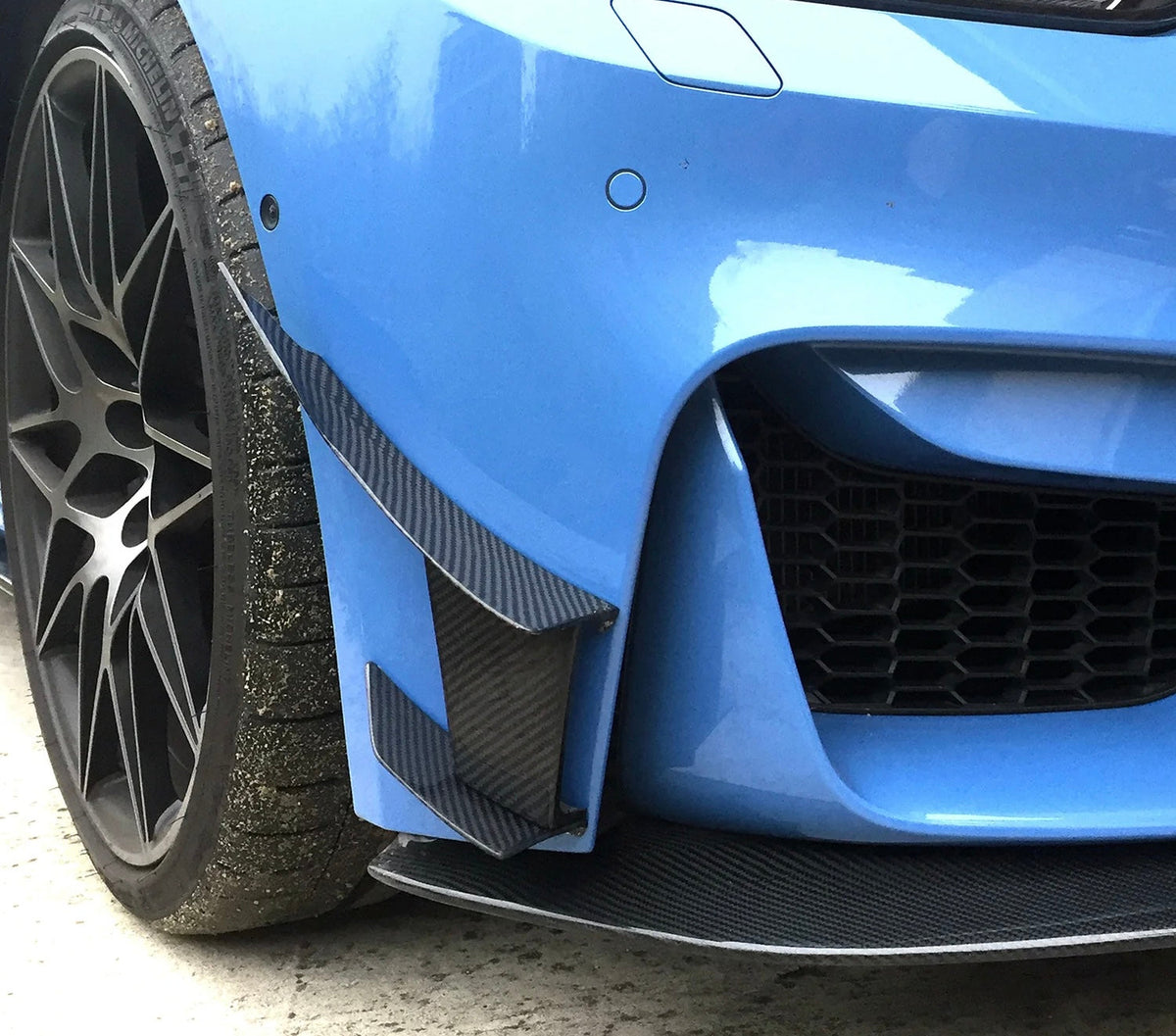 BMW M3/M4 F80/F82/F83 Carbon Fiber MAD Front Canards