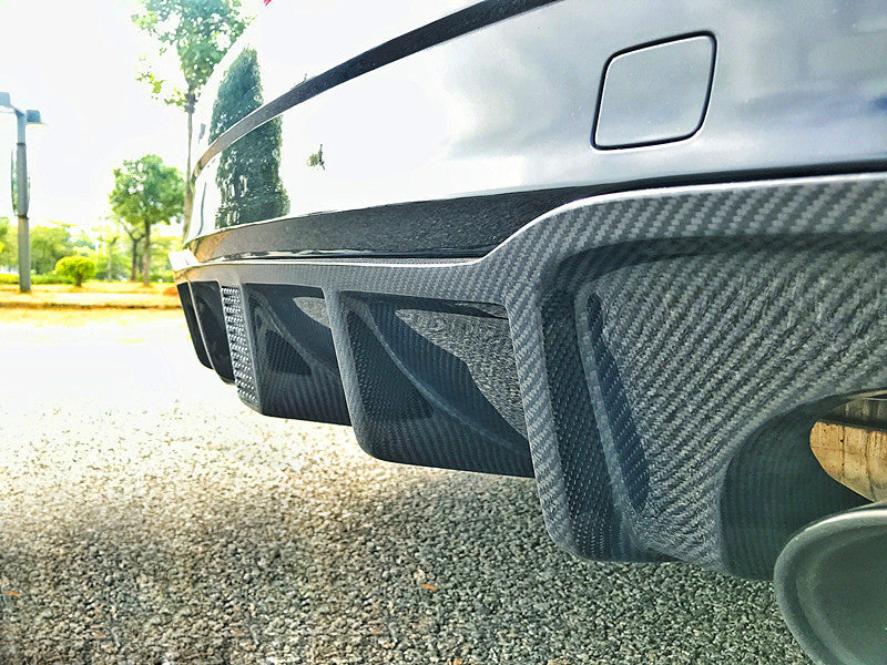 Audi RS3 8V Sedan Carbon Fiber Rear Diffuser