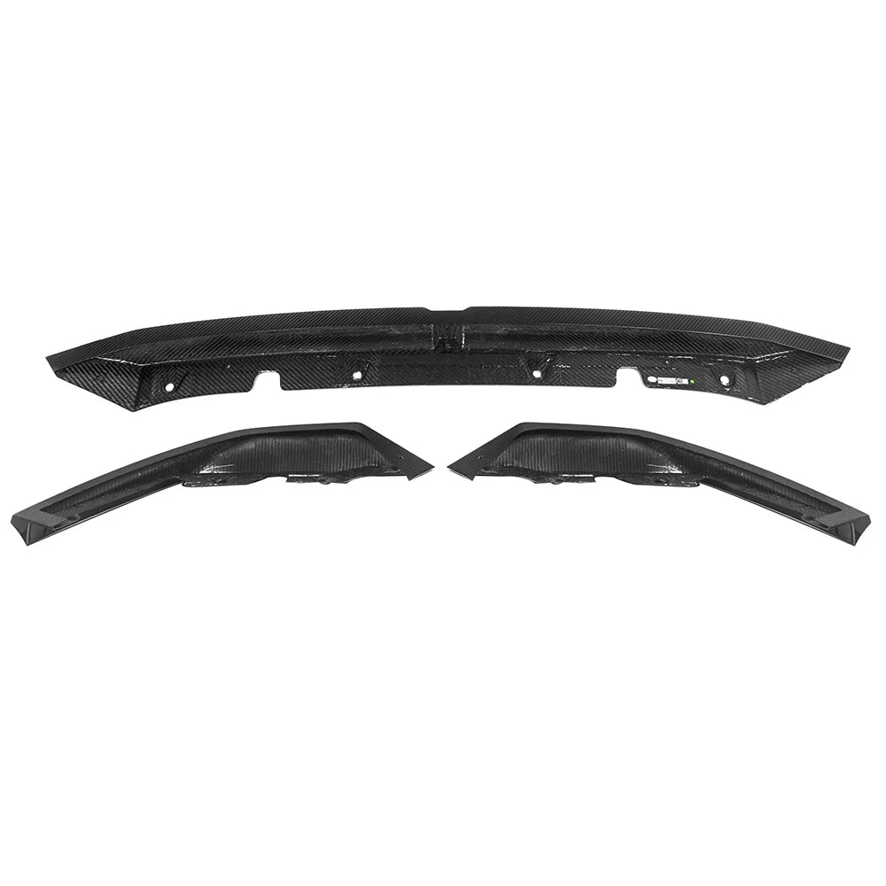 SOOQOO BMW M5 G90/G99 Type-A Prepreg Carbon Fiber Front Lip — detail view 9