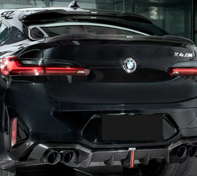 BMW F98 X4M LCI Carbon Fiber Spoiler