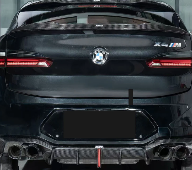 BMW F98 X4M LCI Carbon Fiber Spoiler