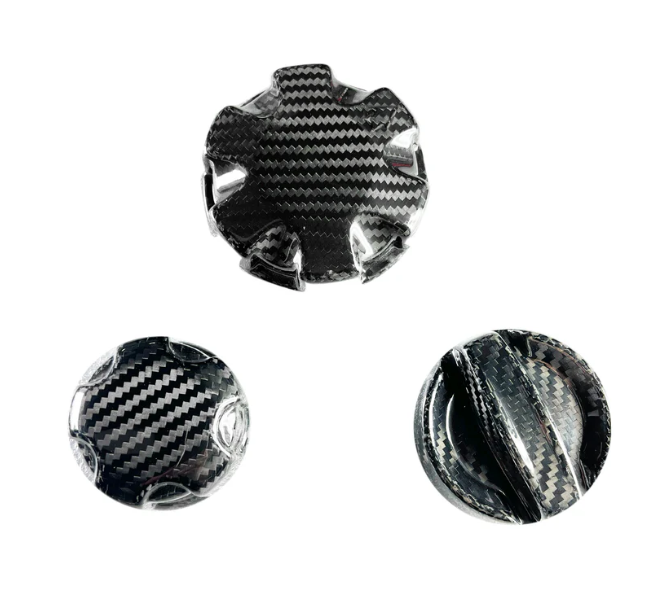 BMW G80/G82/G87 - M2/M3/M4/X3M/X4M Engine Bay oils Cap Set Carbon Fiber