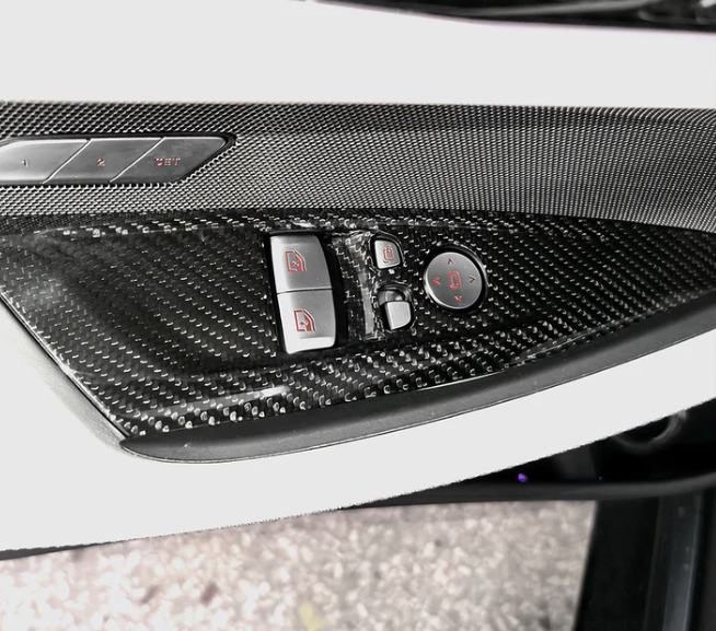 BMW M4 G82 Prepreg Carbon Door Inner Parts 4pcs — detail view 12