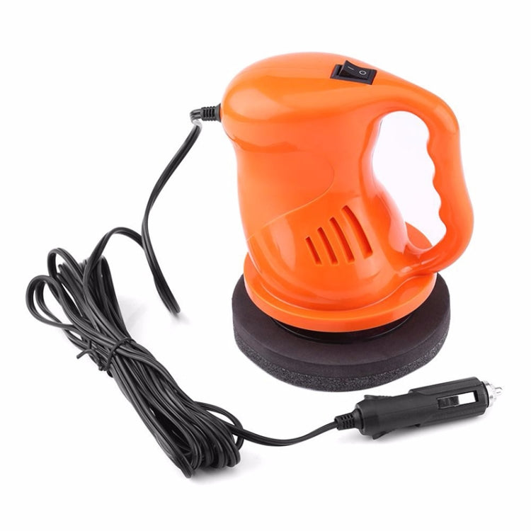 Compacte Elektrische Auto Polijstmachine – Oranje