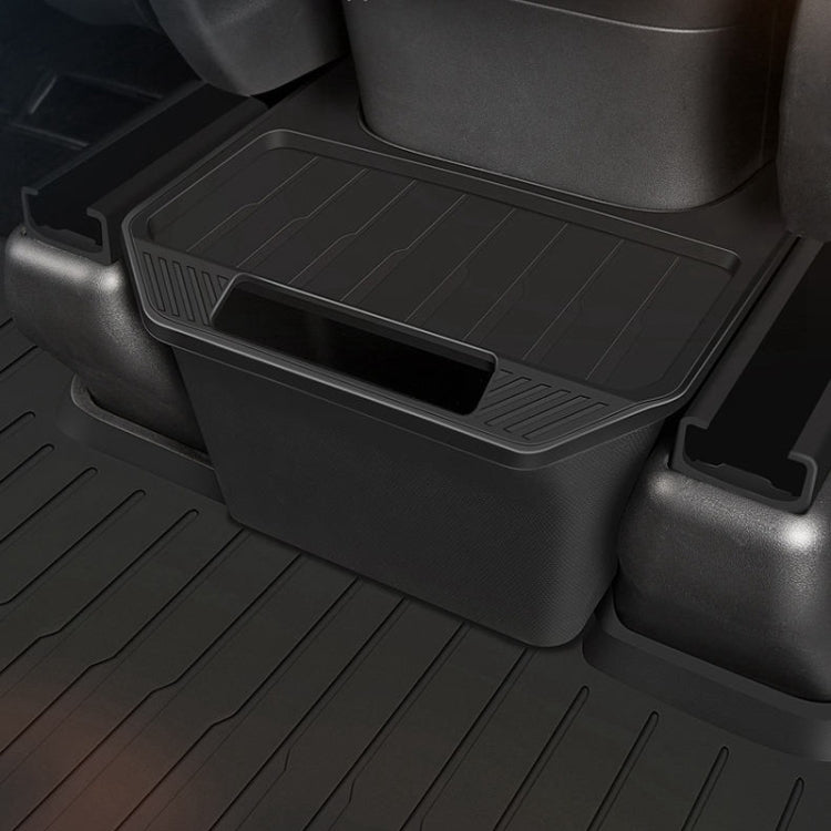 Tesla Model Y Rear Console Storage Organizer — Black