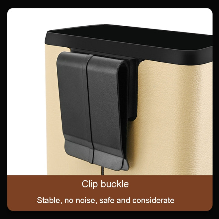 Universal Car Seat-Back Storage Bin — Gray