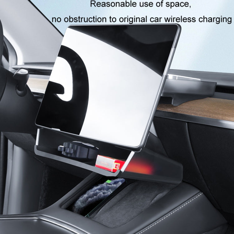 Tesla Model 3 / Model Y Screen Storage Box — Black