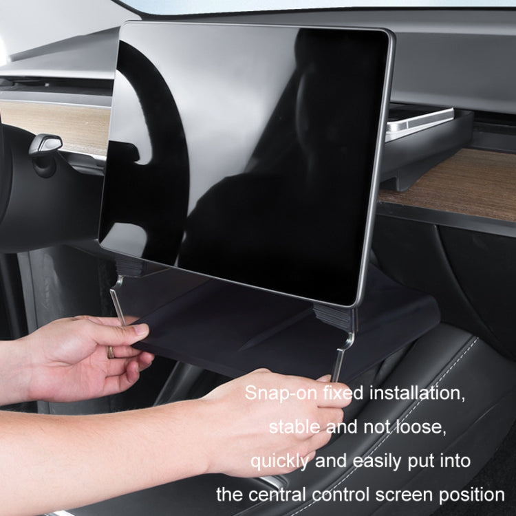 Tesla Model 3 / Model Y Screen Storage Box — Black