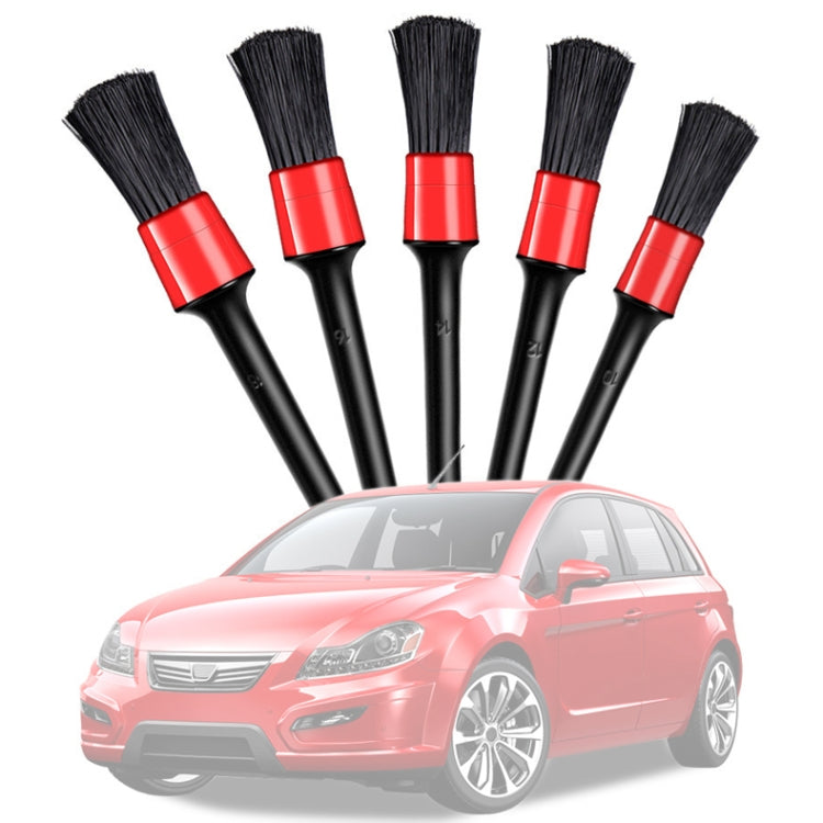 5-Piece Car Detailing Brush Set
