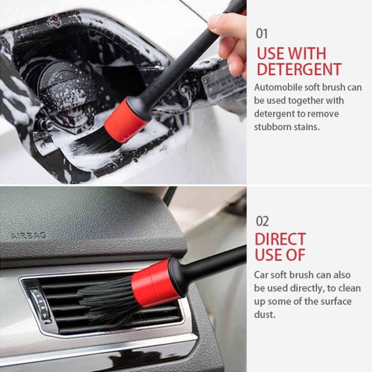 5-Piece Car Detailing Brush Set