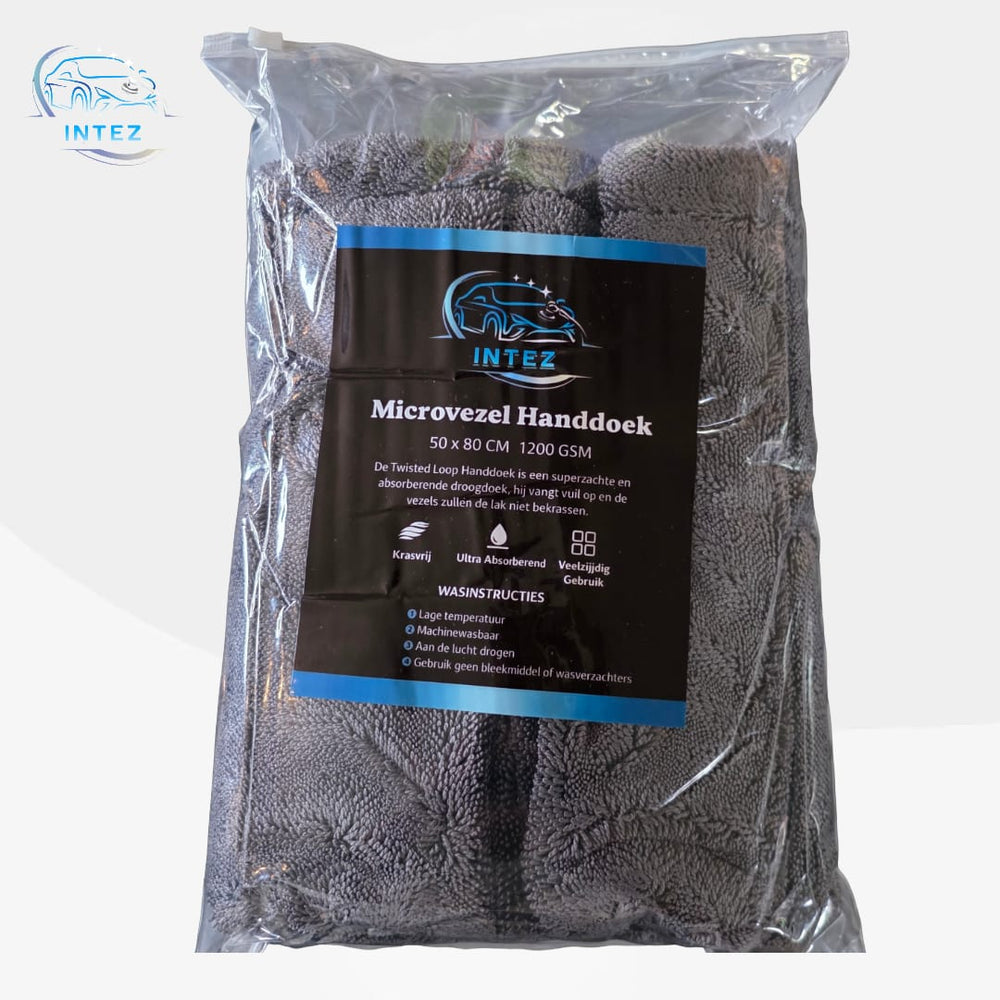 Intez Premium Drying Towel — 50×80 cm, 1200 GSM