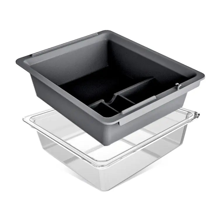 Tesla Model 3 / Model Y Center Armrest Storage Tray — Black