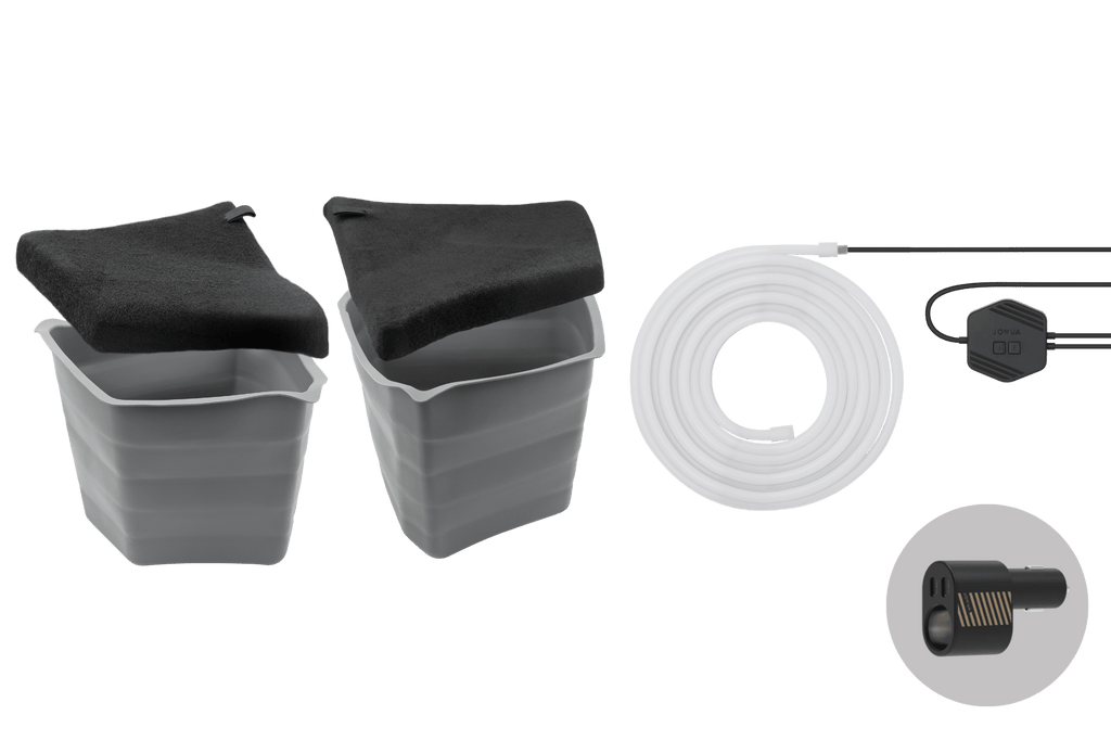 Tesla Model Y L (2026+) Trunk Storage Bins + Ambient Light Bundle