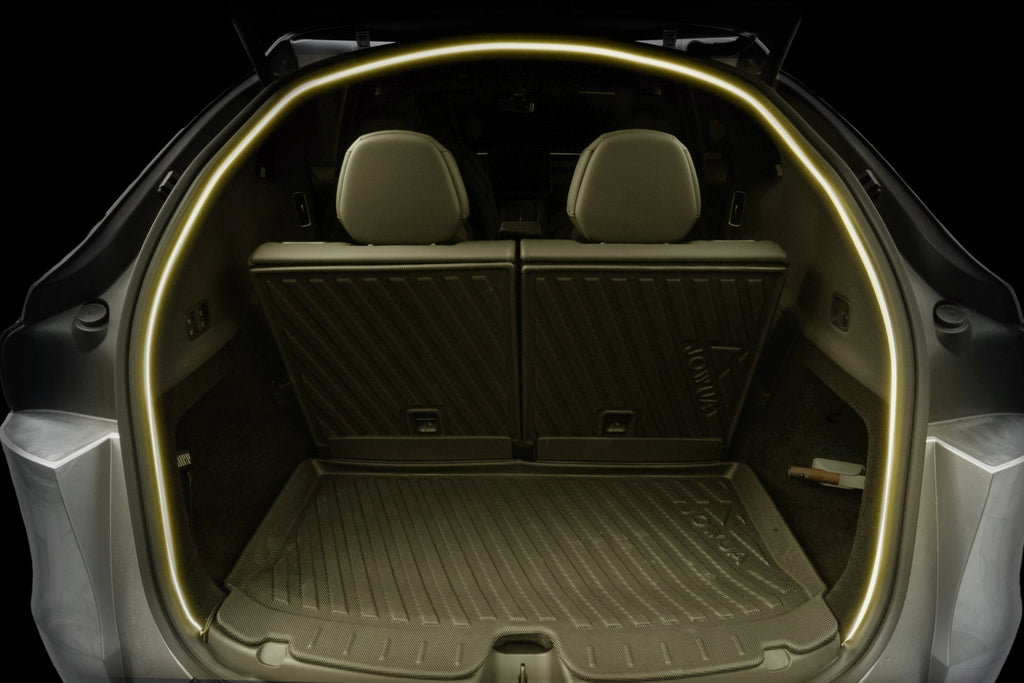 Tesla Model Y L (2026+) Trunk Storage Bins + Ambient Light Bundle