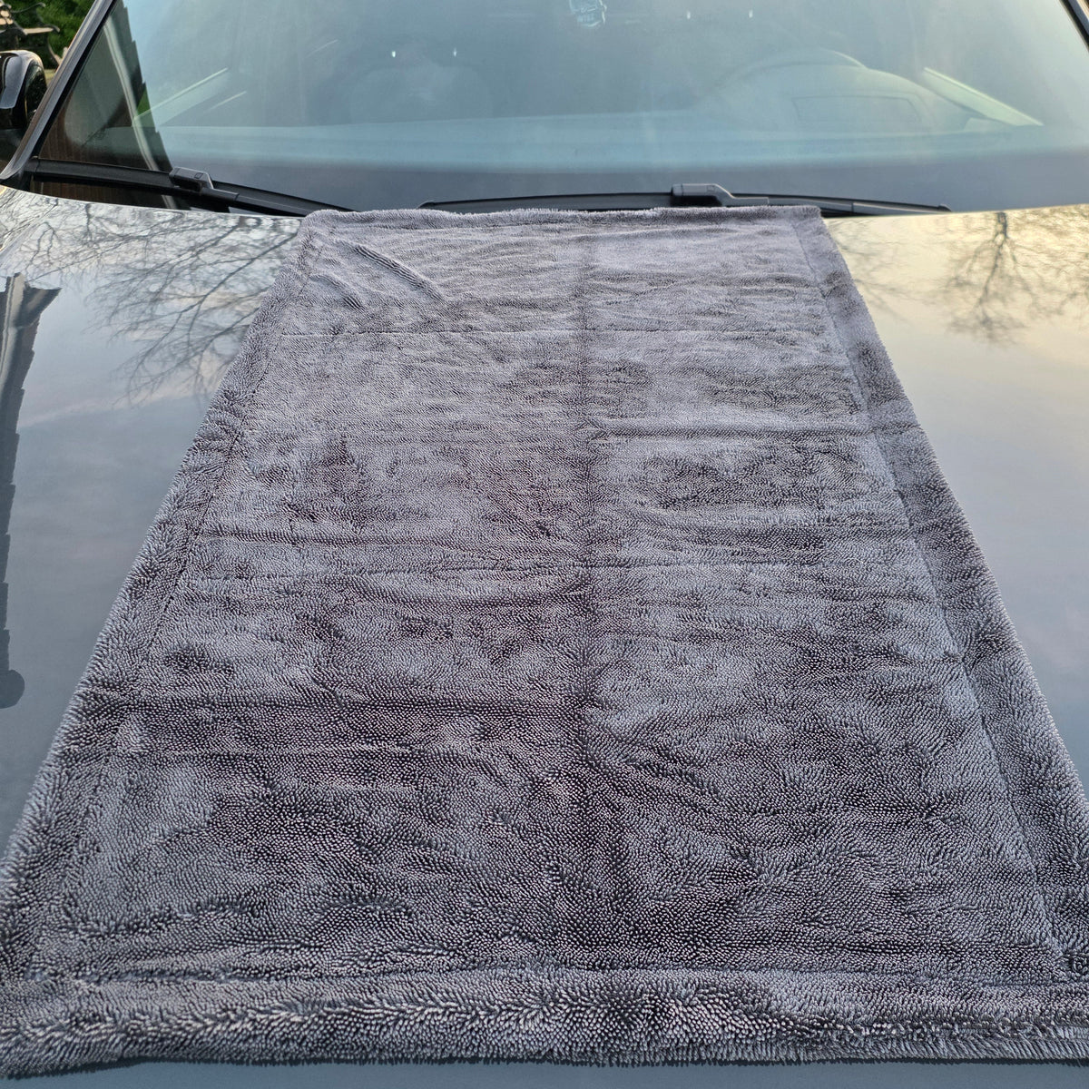 Intez Premium Drying Towel — 50×80 cm, 1200 GSM — detail view 4