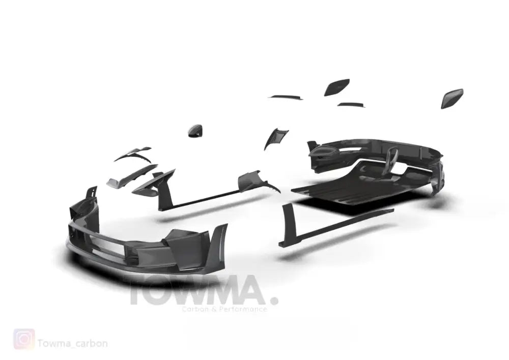 TOWMA. - 911 992 GT3RS OEM Dry Carbon Fiber Body Kit